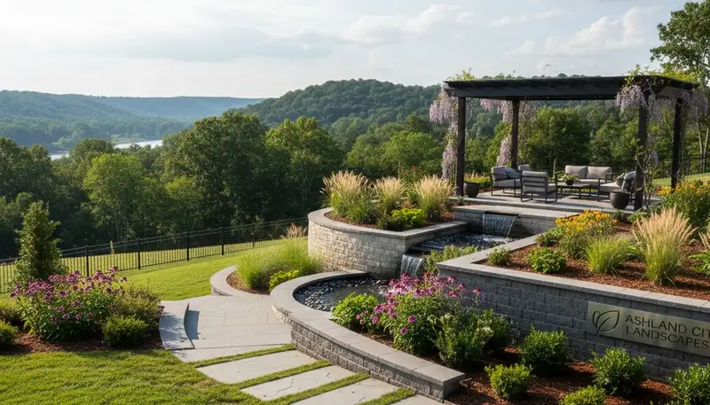 Nashville, TN landscaping team providing professional lawn care and yard maintenance services