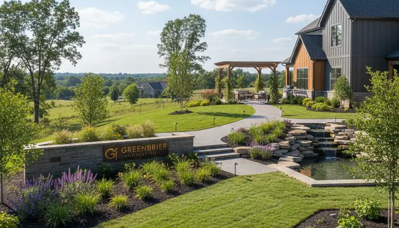 Nashville, TN landscaping team providing professional lawn service for residential and commercial properties