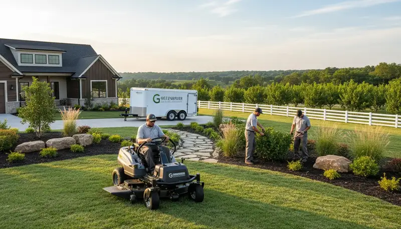 Professional Nashville, TN landscaping service for residential lawn care and yard maintenance