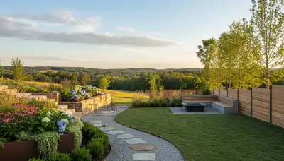 Nashville, TN landscaping crew provides professional lawn care for a healthy, well-kept yard
