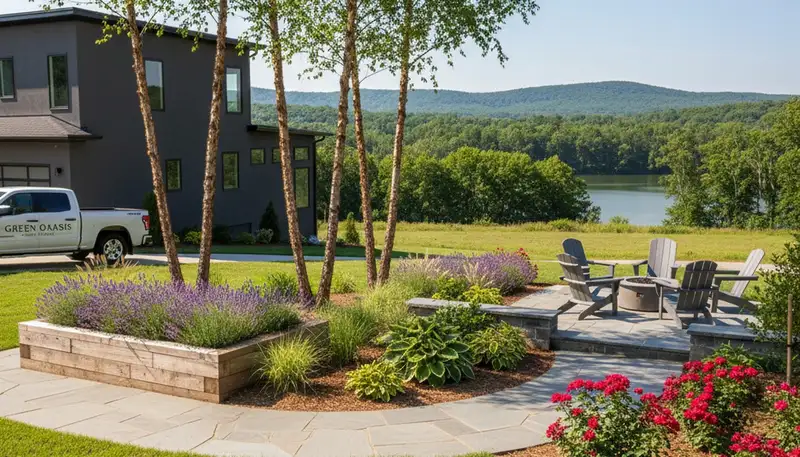 Professional Nashville, TN landscaping service providing lawn care and yard maintenance