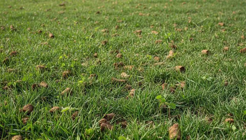 Nashville lawn aeration recovery showing healthy green grass and improved turf growth after treatment